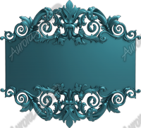 Filigree Sign Blank Square