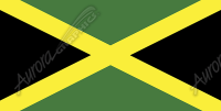 Jamaican Flag Flat