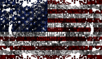 American Flag Cubed