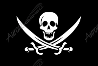 Pirate Flag Flat