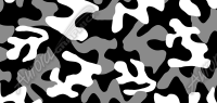 Traditional Camo Black and White