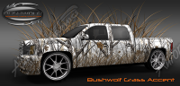 Bushwolf Grass Accent Poster