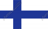 Finland Flag Flat