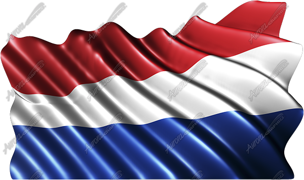 Waving Holland Flag Cloth