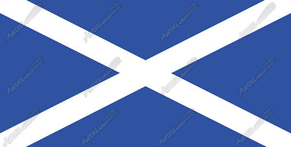 Scotland Flag Flat