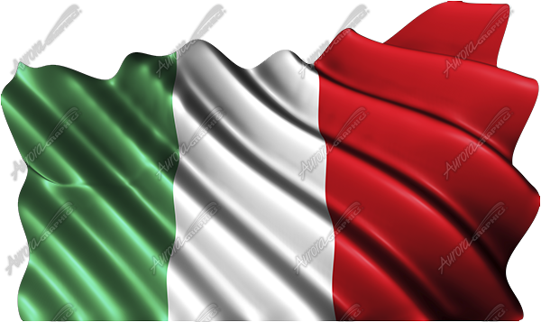 Waving Italian Flag