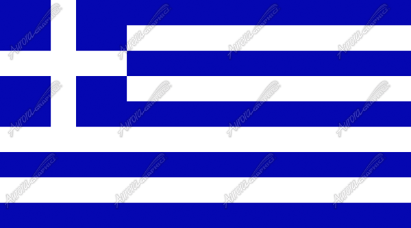 Greek Flag Flat