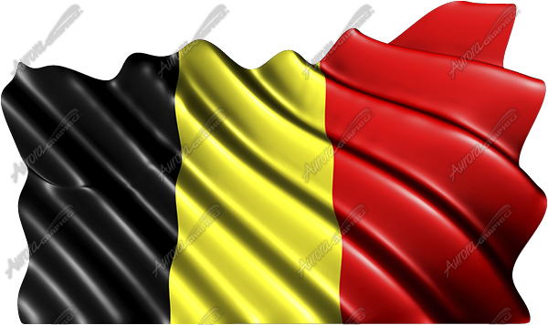 Waving Belgium Flag Cloth