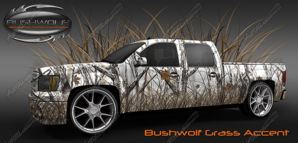 Bushwolf Grass Accent Poster