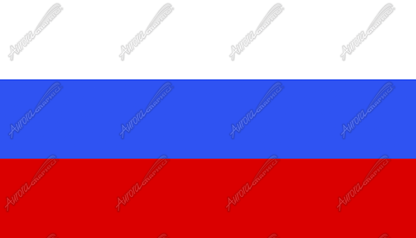 Russian Flag Flat