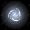 Orb 1 is a mesmerizing abstract image that captures the essence of energy, light, and motion contained within a perfect sphere. At the center of this digital creation lies a swirling vortex of soft, glowing blue and white light, evoking a sense of power and mystique. The spiral formations seem to rotate gently, like celestial winds spiraling within a cosmic bubble. The outer edges fade into a smooth halo, enhancing the illusion of depth and radiance while maintaining a subtle contrast against the dark background.