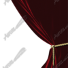 Drawn Curtain Vehicle Wrap Design — Large Scale Artwork for Wide Format Printing | Categories: Commercial