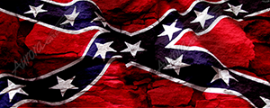 Rebel Flag Rock Vehicle Wrap Design — Large Scale Artwork for Wide Format Printing | Categories: Flags