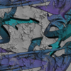 Graffiti is a bold, street-inspired abstract design that brings the raw energy of urban art to life. Featuring dynamic 3D arrows twisting and bending in all directions, this design captures the chaotic and rebellious essence of graffiti culture. cracked concrete background, grunge, concrete, cracked, chipped, mural, spray paint, vandalism, urban, streets, hip hop, street custom, defaced, deface, commercial, street, custom, punk, grafitti, graffitti. Design Graphics High Resolution Image.