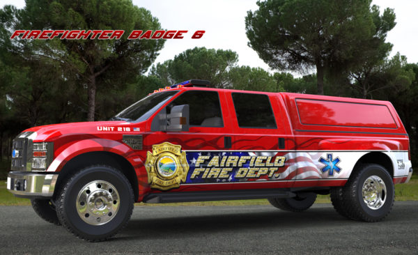 High Resolution Firefighter Fire Fighter Badge, Badging and images that are fully customizable. Cut File Print/Cut Print Cut Large Huge Design Elements CutContour Cut Contour Graphics