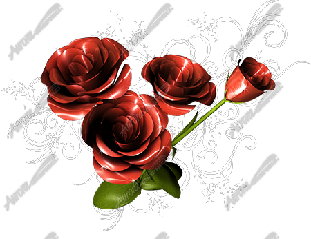 Shine Roses 1 Vehicle Wrap Design — Large Scale Artwork for Wide Format Printing | Categories: PIK6 Everyday, Commercial, Industry, Nature