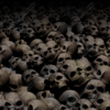 Large Pile of Skulls 1 Vehicle Wrap Design — Large Scale Artwork for Wide Format Printing | Categories: Skulls