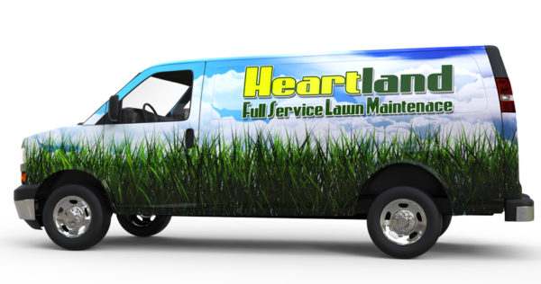 Tall Grass Vehicle Wrap Design — Large Scale Artwork for Wide Format Printing | Categories: PIK6 Everyday, Nature