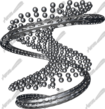 Spiral Graph Vehicle Wrap Design — Large Scale Artwork for Wide Format Printing | Categories: Fades and Elements, PIK6 Everyday, Science & Technology, Abstract