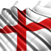 Waving England (UK) Flag Vehicle Wrap Design — Large Scale Artwork for Wide Format Printing | Categories: PIK6 Everyday, Flags