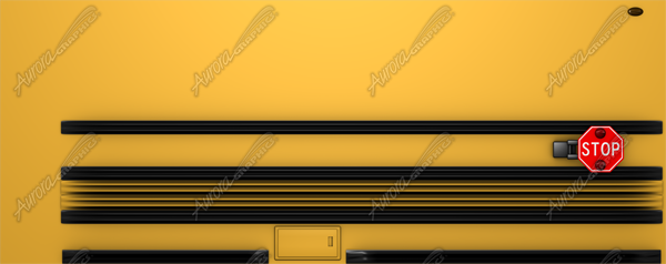 School Bus Vehicle Wrap Design — Large Scale Artwork for Wide Format Printing | Categories: PIK6 Everyday, Commercial