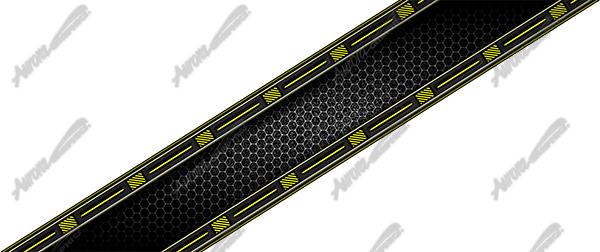 Hex is a bold and rugged abstract design that seamlessly blends industrial grit with high-tech precision. At its core, the image features a striking pattern of hexagons, reminiscent of honeycombs, with a uniquely textured, bumpy surface inside each cell. construction, industrial, tire, honeycomb, wire, hexagonal tread, industrial grip, honeycomb texture, rugged design, caution tape pattern, off-road style, mechanical aesthetic, tire-inspired wrap, high-tech hexagons, bumpy surface detail, construction zone vibe, CutContour Graphics Cut Contour