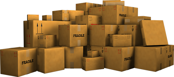 Pile of Boxes Vehicle Wrap Design — Large Scale Artwork for Wide Format Printing | Categories: Commercial, Industry