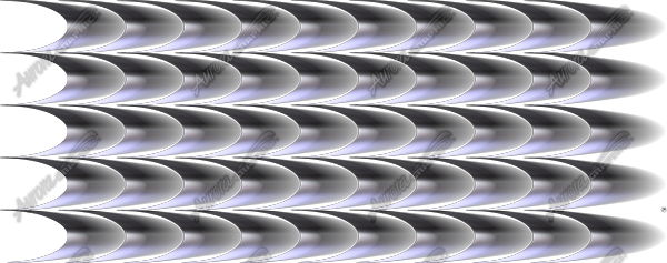 Chrome Scoops Large - FREE Vehicle Wrap Design — Large Scale Artwork for Wide Format Printing | Categories: Textures & Fills, Metal Textures