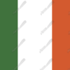 Ireland Flag Flat Vehicle Wrap Design — Large Scale Artwork for Wide Format Printing | Categories: Flags