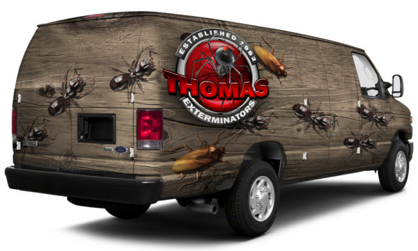 Black Ant 2 Vehicle Wrap Design — Large Scale Artwork for Wide Format Printing | Categories: Commercial, Industry, Nature
