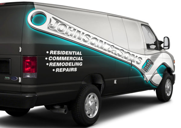 Wrench Vehicle Wrap Design — Large Scale Artwork for Wide Format Printing | Categories: Commercial, Industry