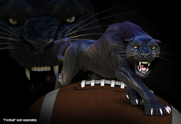 Wild Cat Vehicle Wrap Design — Large Scale Artwork for Wide Format Printing | Categories: PIK6 Everyday, Nature