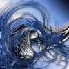 Pandemonium is a striking abstract image that captures energy, movement, and chaos in a unified visual statement. The design of Pandemonium centers on a dynamic burst of swirling tendrils and sharp-edged forms, creating a sense of relentless motion. Curves and lines twist together with intricate detail, giving the impression of controlled disorder. This abstract composition makes Pandemonium a perfect backdrop for high-impact designs, custom prints, or modern digital artwork. High Resolution Design Graphics Image.