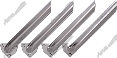 Exhaust Pipes 2 Vehicle Wrap Design — Large Scale Artwork for Wide Format Printing | Categories: Graphics, PIK6 Everyday