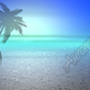 Palm Trees Vehicle Wrap Design — Large Scale Artwork for Wide Format Printing | Categories: Nature