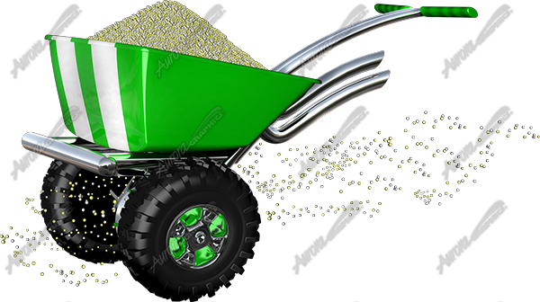 Speedy Spreader Vehicle Wrap Design — Large Scale Artwork for Wide Format Printing | Categories: Commercial, Industry