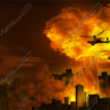 Nuke City Vehicle Wrap Design — Large Scale Artwork for Wide Format Printing | Categories: PIK6 Everyday, Flames