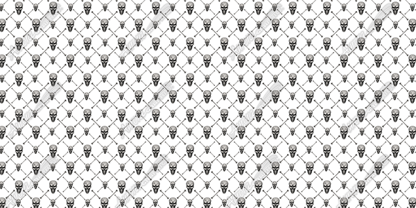 Large Skull Pattern Wallpaper 1 Vehicle Wrap Design — Large Scale Artwork for Wide Format Printing | Categories: Skulls