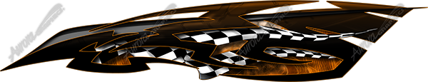 Street Race Vehicle Wrap Design — Large Scale Artwork for Wide Format Printing | Categories: Graphics, PIK6 Everyday, Print & Cut Graphics, Race Inspired