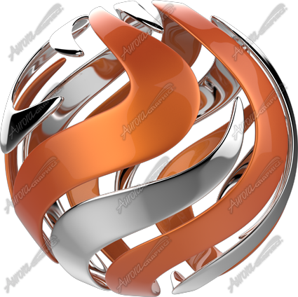 Metallic Sphere Vehicle Wrap Design — Large Scale Artwork for Wide Format Printing | Categories: Graphics, PIK6 Everyday