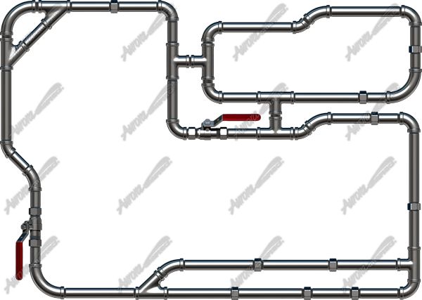 Pipes Blank 2 Vehicle Wrap Design — Large Scale Artwork for Wide Format Printing | Categories: Commercial, Industry