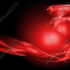 Tassels is a striking abstract image that ignites the senses with vivid red energy and sweeping motion. At its core, Tassels features a glowing orb of intense crimson light, radiating power and warmth from the center of the composition. This luminous sphere is surrounded by dynamic, flame-like tendrils that swirl outward in all directions, creating an intricate dance of light, shadow, and motion.