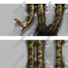 Rattlesnake Crushing Vehicle Vehicle Wrap Design — Large Scale Artwork for Wide Format Printing | Categories: Commercial, Nature