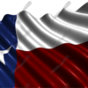 Waving Texas Flag Vehicle Wrap Design — Large Scale Artwork for Wide Format Printing | Categories: Flags