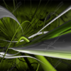 Synthesis is a bold and electrifying abstract design that combines smooth metallic and chrome arcs with a dynamic explosion of color. This vibrant and chaotic composition is filled with flowing lines that twist and weave together, creating an energetic sense of movement that gives any vehicle an eye-catching presence. The sweeping curves and high-contrast gradients provide a sleek, modern aesthetic, while the intricate fractals and delicate filigree elements add depth and sophistication. Design Graphics High Resolution Image.