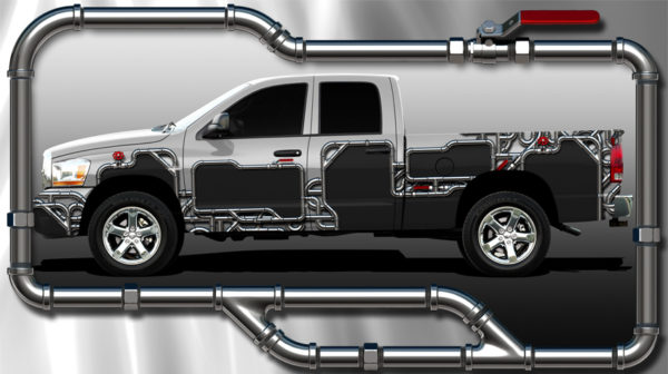 Pipes Blank 1 Vehicle Wrap Design — Large Scale Artwork for Wide Format Printing | Categories: Commercial, Industry