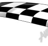 Race Flag is a bold, high-impact print/cut graphic designed to bring the unmistakable energy of motorsports to any vehicle or project. With a flowing, three-dimensional checkered pattern capturing  the excitement and movement of the finish line. Whether you’re working on a small decal or a large-scale wrap, Race Flag delivers outstanding clarity and visual punch across all sizes, making it perfect for wide-format printing and professional cut contour applications.