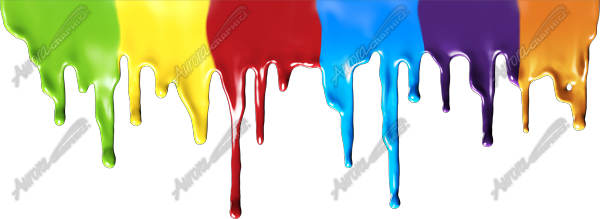 Paint Drips Vehicle Wrap Design — Large Scale Artwork for Wide Format Printing | Categories: PIK6 Everyday, Commercial, Industry