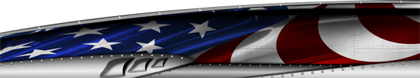 American Muscle Vehicle Wrap Design — Large Scale Artwork for Wide Format Printing | Categories: Graphics, Partial Wrap Designs, Patriotic, Print & Cut Graphics, Race Inspired, Flags