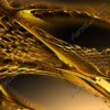 Pimp Mesh is the ultimate statement of luxury and attitude, featuring a 3D gold wire mesh that shines, warps, and stretches outward in a dazzling display of depth and motion. This flashy, blinged-out design is all about high-end style, with intricate gold strands catching and reflecting light as they expand into a mesmerizing, transparent effect. Glows of light pulse through the mesh, highlighting its dimensionality, while deep shadows create a striking contrast against the dark background, making the gold elements pop with intensity. gold, wire, mesh, abstract, wrap background, metal, chrome, 3D, shine, mirror, reflections, futuristic, pimping, bling, shimmer, shimmering, gold, oval, commercial, custom street, circle, circular, net, netting, lace. Design Graphics High Resolution Image.